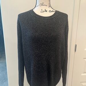 GAP Black Ribbed Women's Sweater